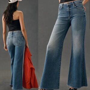 MOTHER The Roller Jeans // Riding the Cliffside wash // Like New